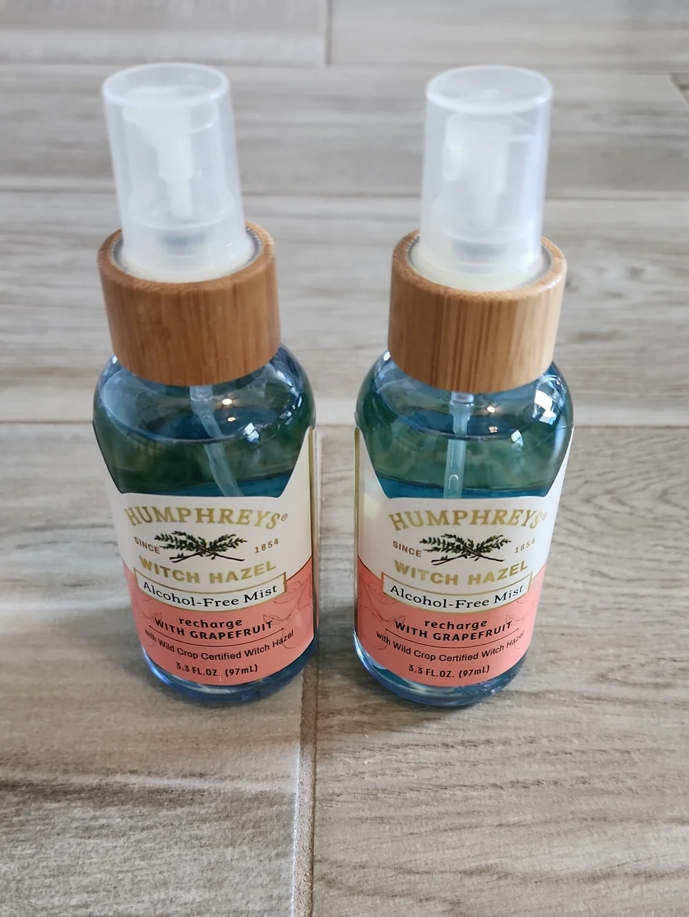 NWT Humphreys Witch Hazel With Grapefruit Bundle